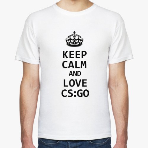 Футболка Keep Calm and Love CS GO купить на Printdirect.ru